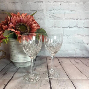 Kelso edinburg crystal wine Glasses set of 2